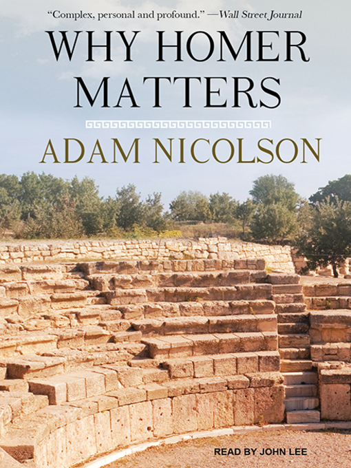 Title details for Why Homer Matters by Adam Nicolson - Wait list